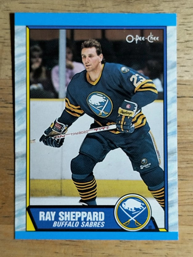 1989-90 O-Pee-Chee #119 Ray Sheppard