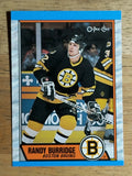 1989-90 O-Pee-Chee #121 Randy Burridge