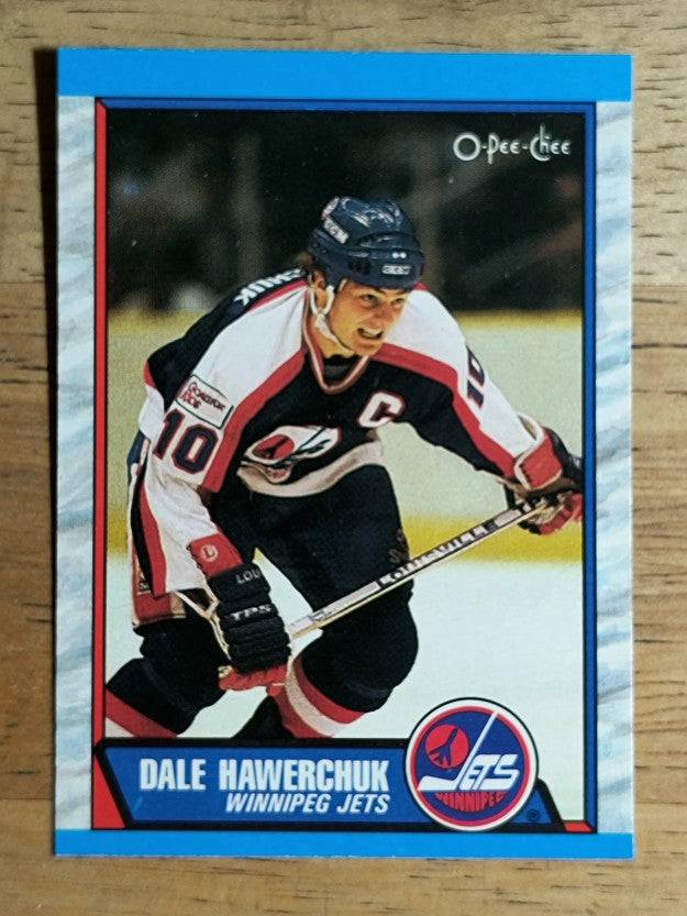 1989-90 O-Pee-Chee #122 Dale Hawerchuk