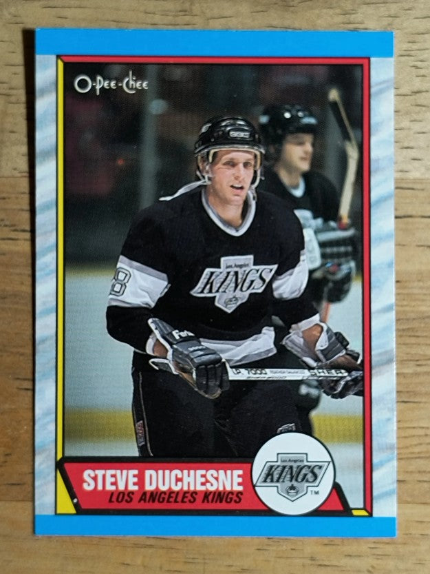 1989-90 O-Pee-Chee #123 Steve Duchesne