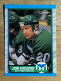 1989-90 O-Pee-Chee #124 John Anderson
