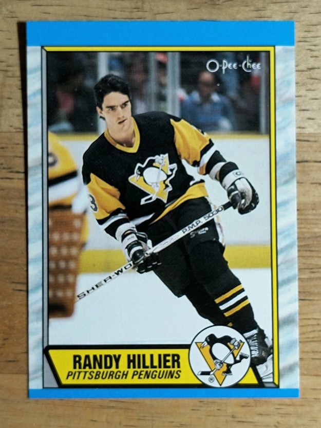 1989-90 O-Pee-Chee #126 Randy Hillier