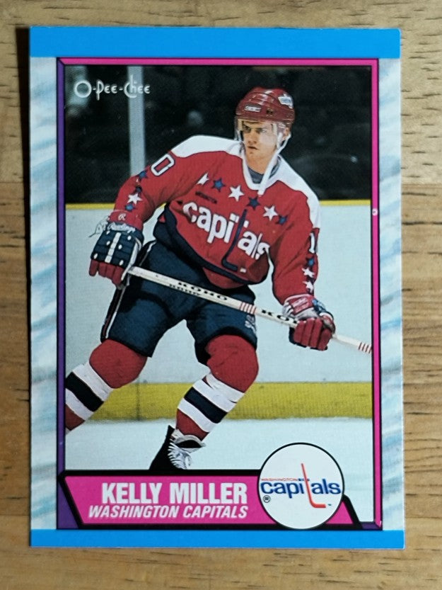 1989-90 O-Pee-Chee #131 Kelly Miller
