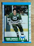1989-90 O-Pee-Chee #134 Dave Tippett