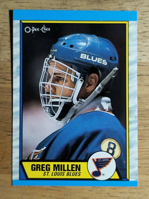 1989-90 O-Pee-Chee #137 Greg Millen