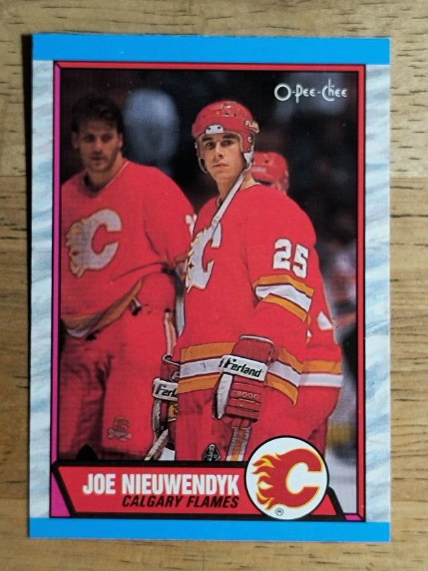 1989-90 O-Pee-Chee #138 Joe Nieuwendyk