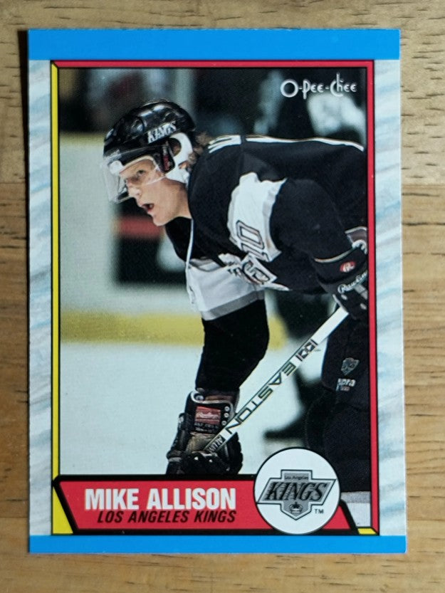 1989-90 O-Pee-Chee #141 Mike Allison