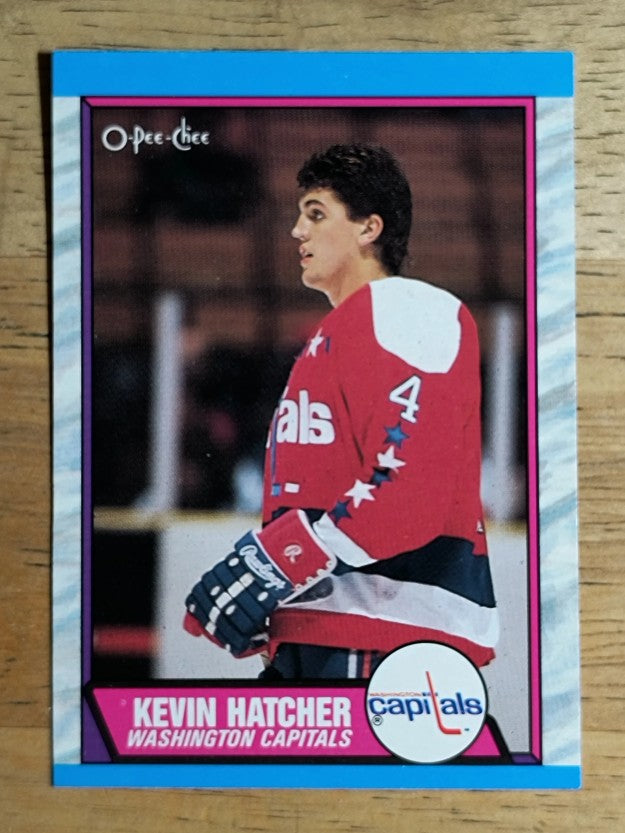 1989-90 O-Pee-Chee #146 Kevin Hatcher
