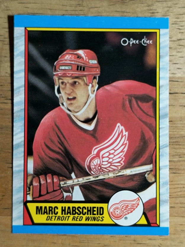 1989-90 O-Pee-Chee #151 Marc Habscheid RC