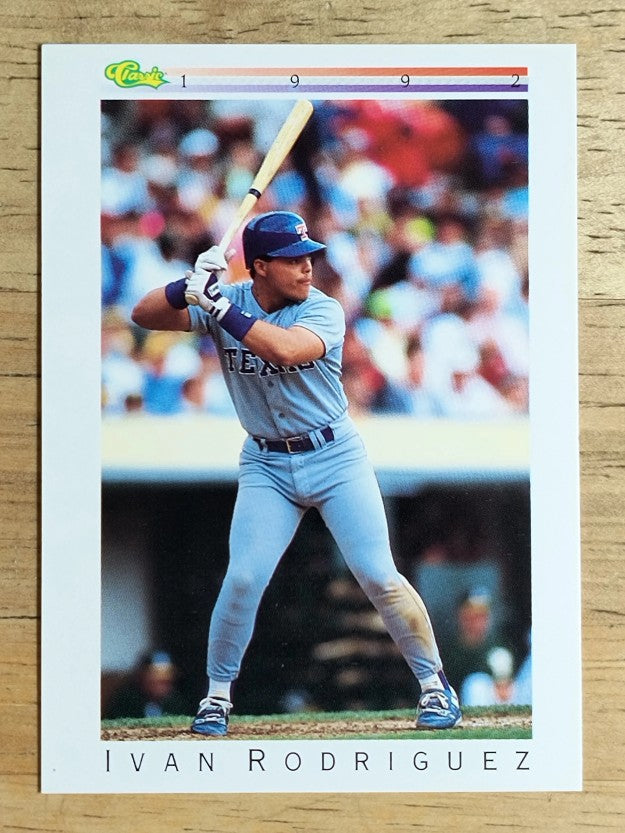 1992 Classic I #T77 Ivan Rodriguez