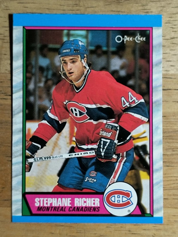 1989-90 O-Pee-Chee #153 Stephane Richer