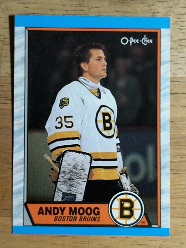 1989-90 O-Pee-Chee #160 Andy Moog