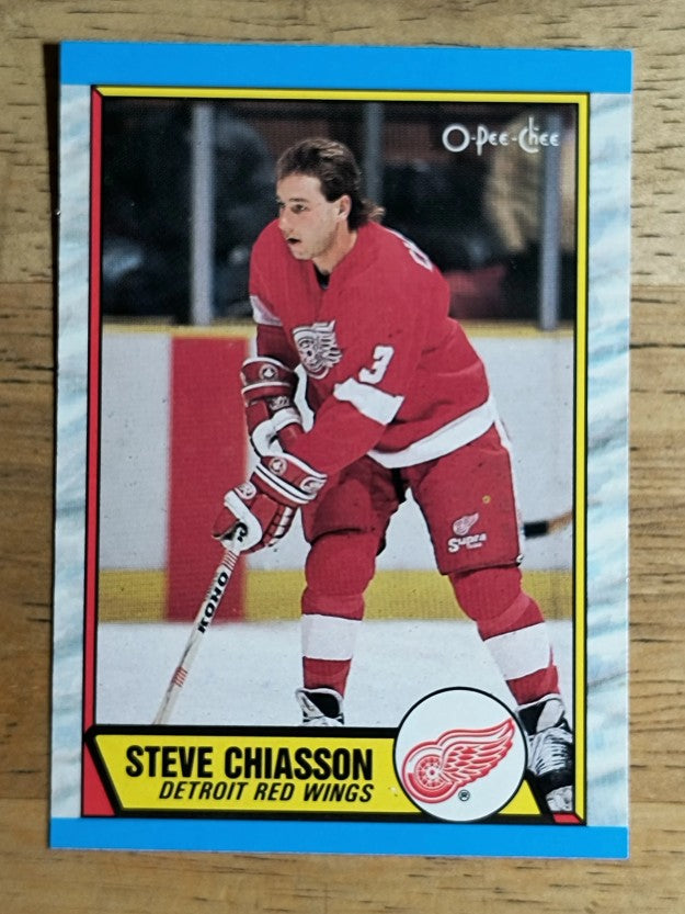 1989-90 O-Pee-Chee #164 Steve Chiasson RC
