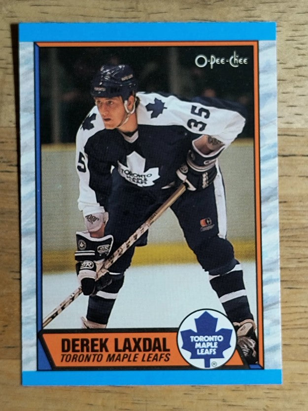 1989-90 O-Pee-Chee #169 Derek Laxdal RC
