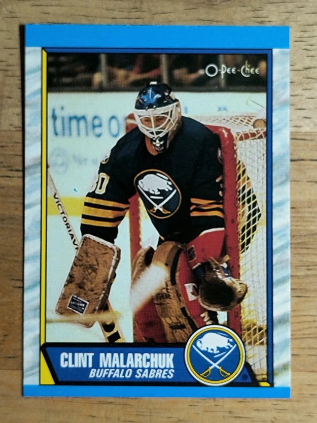 1989-90 O-Pee-Chee #170 Clint Malarchuk