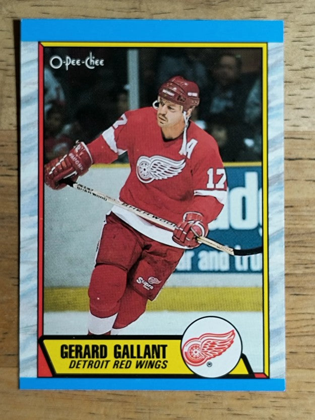 1989-90 O-Pee-Chee #172 Gerard Gallant