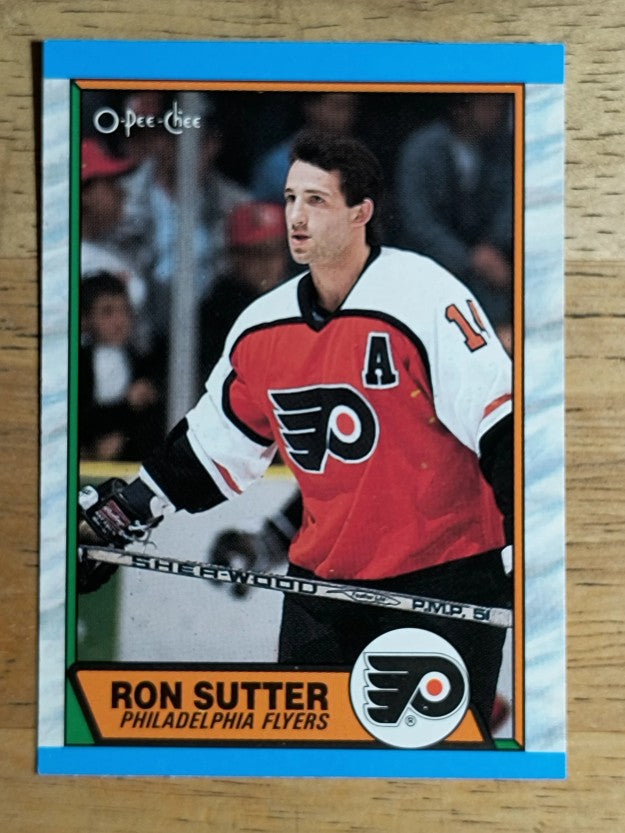 1989-90 O-Pee-Chee #173 Ron Sutter
