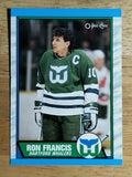 1989-90 O-Pee-Chee #175 Ron Francis