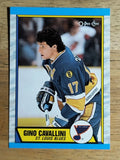 1989-90 O-Pee-Chee #176 Gino Cavallini