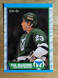 1989-90 O-Pee-Chee #183 Paul MacDermid RC