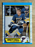 1989-90 O-Pee-Chee #186 Brett Hull