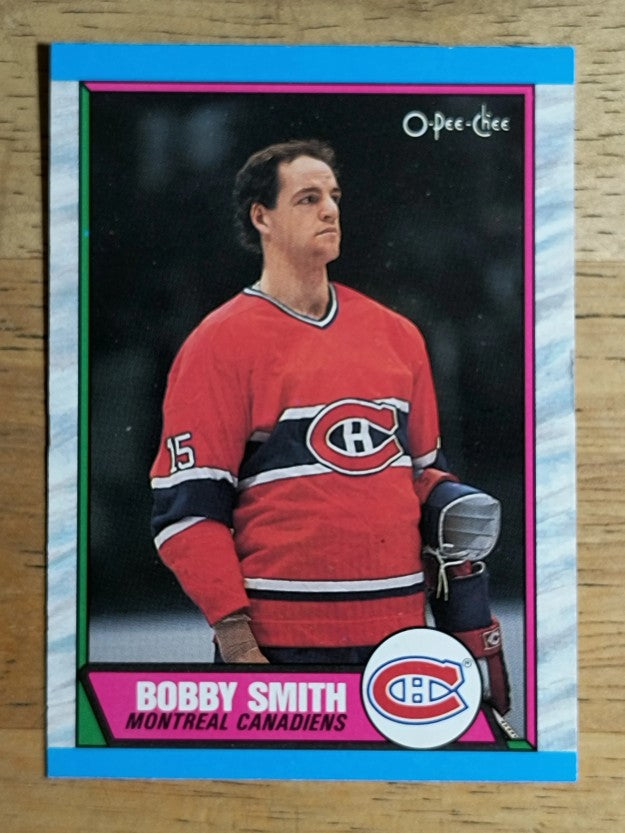 1989-90 O-Pee-Chee #188 Bobby Smith