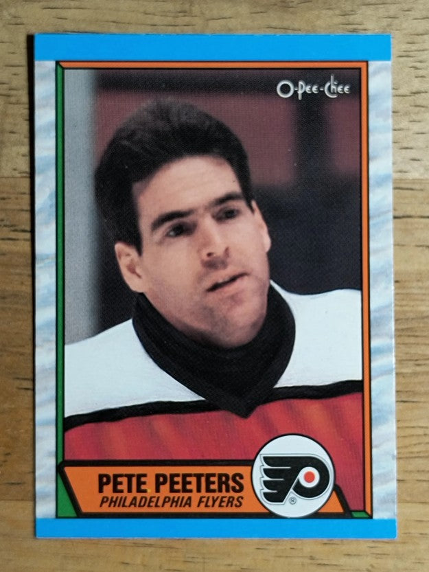 1989-90 O-Pee-Chee #195 Pete Peeters