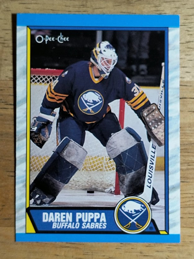 1989-90 O-Pee-Chee #200 Daren Puppa RC