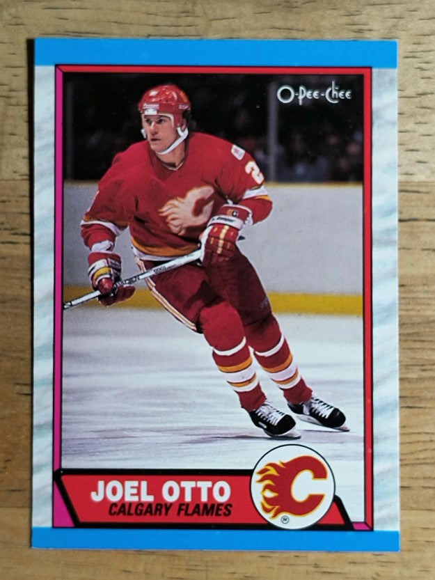 1989-90 O-Pee-Chee #205 Joel Otto