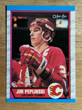 1989-90 O-Pee-Chee #206 Jim Peplinski