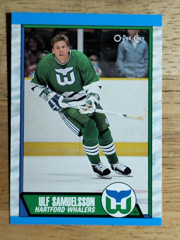 1989-90 O-Pee-Chee #210 Ulf Samuelsson