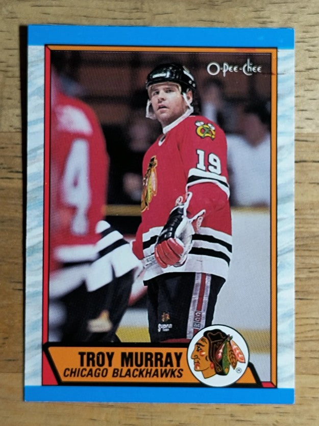 1989-90 O-Pee-Chee #219 Troy Murray