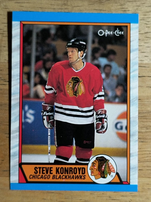1989-90 O-Pee-Chee #220 Steve Konroyd