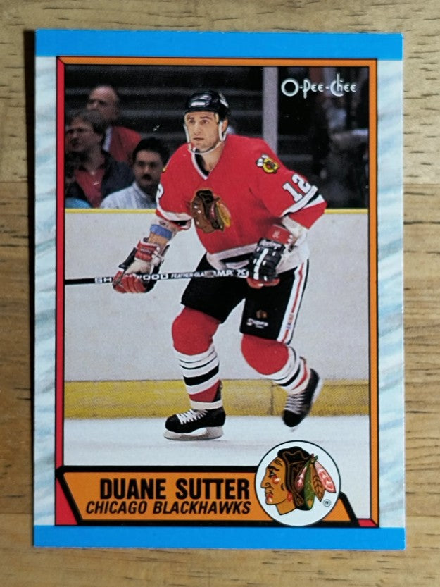 1989-90 O-Pee-Chee #221 Duane Sutter