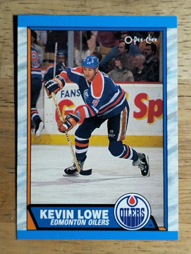 1989-90 O-Pee-Chee #227 Kevin Lowe