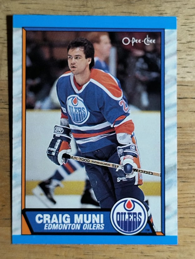 1989-90 O-Pee-Chee #231 Craig Muni