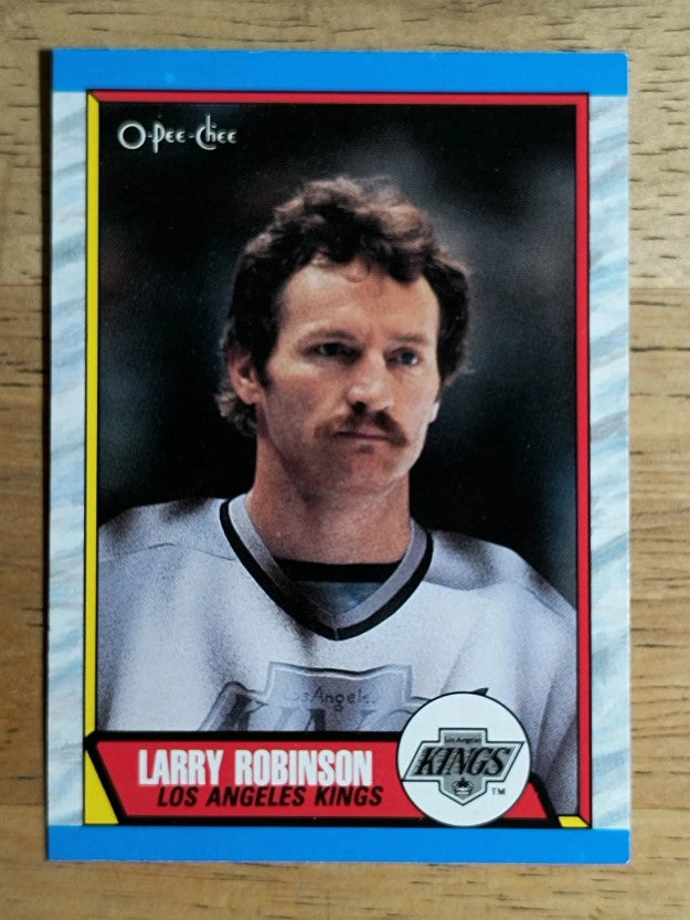1989-90 O-Pee-Chee #235 Larry Robinson