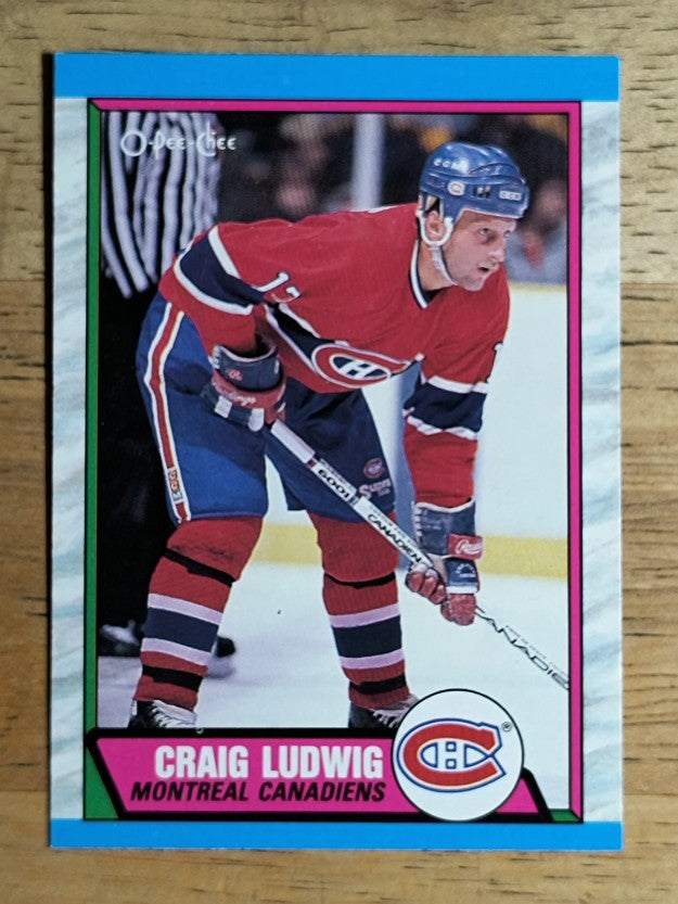 1989-90 O-Pee-Chee #236 Craig Ludwig