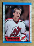 1989-90 O-Pee-Chee #241 Tommy Albelin