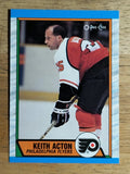 1989-90 O-Pee-Chee #254 Keith Acton