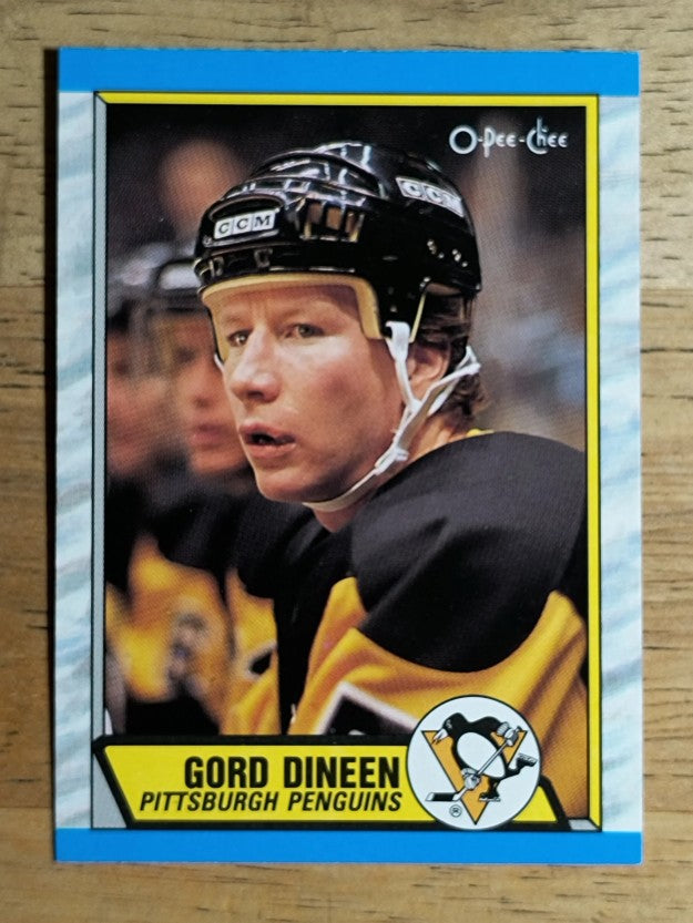 1989-90 O-Pee-Chee #256 Gord Dineen RC