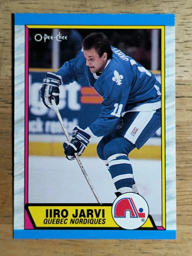 1989-90 O-Pee-Chee #264 Iiro Jarvi RC