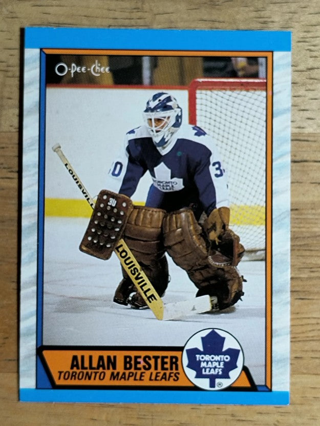 1989-90 O-Pee-Chee #271 Allan Bester