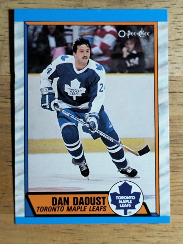 1989-90 O-Pee-Chee #277 Dan Daoust