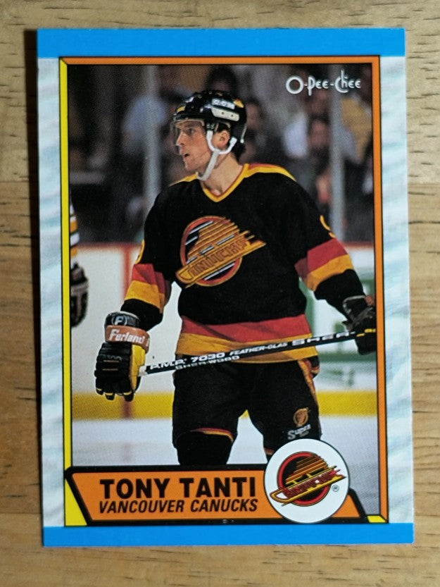 1989-90 O-Pee-Chee #280 Tony Tanti