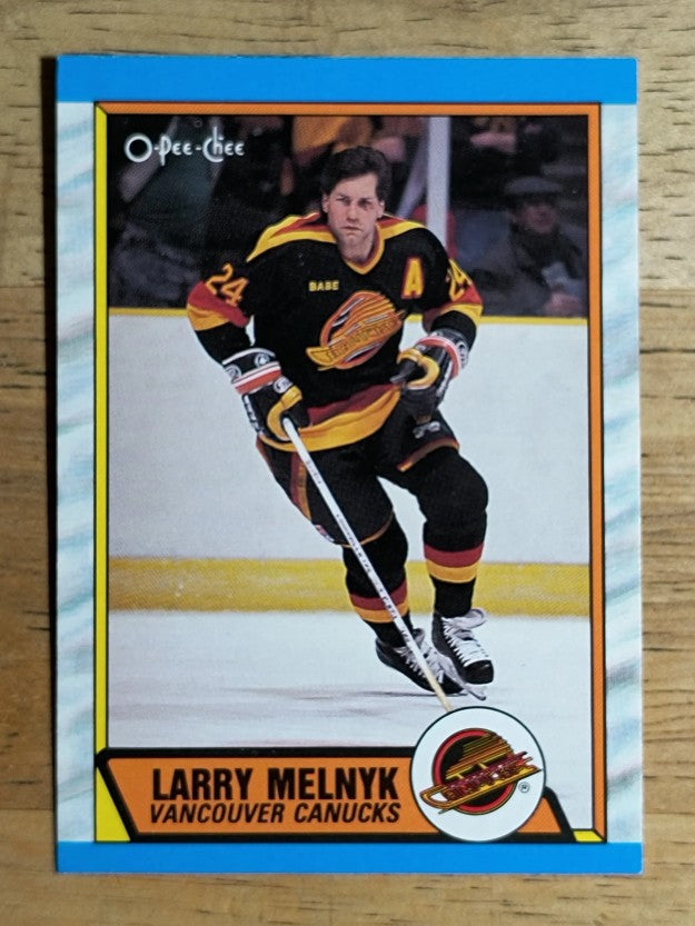 1989-90 O-Pee-Chee #288 Larry Melnyk
