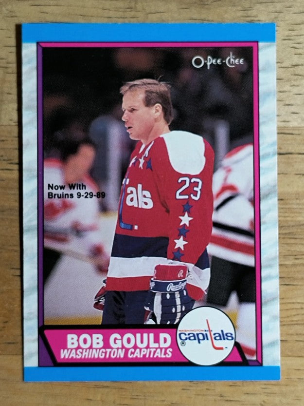 1989-90 O-Pee-Chee #289 Bob Gould