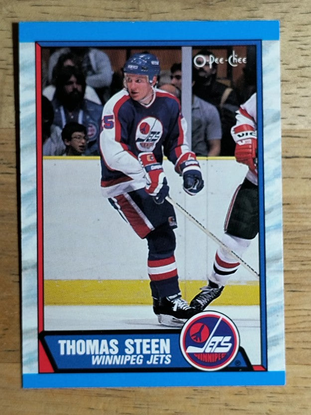 1989-90 O-Pee-Chee #290 Thomas Steen