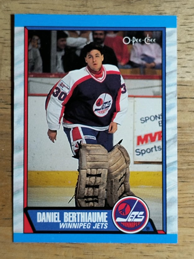 1989-90 O-Pee-Chee #296 Daniel Berthiaume