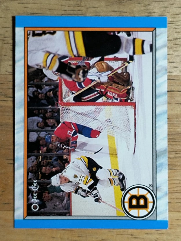 1989-90 O-Pee-Chee #298 Boston Bruins/Craig Janney